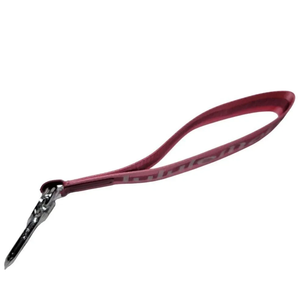Lululemon‎ Never Lost Keychain Wordmark Sakura Pink Mauve 1.7